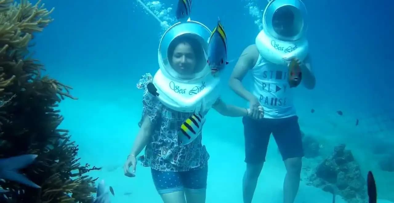 Underwater Sea Walk